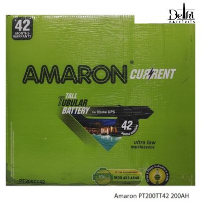 Amaron Current PT200TT42 200Ah Tall Tubular Inverter Battery
